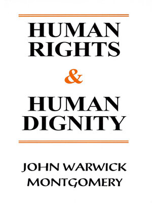 cover image of Human Rights and Human Dignity